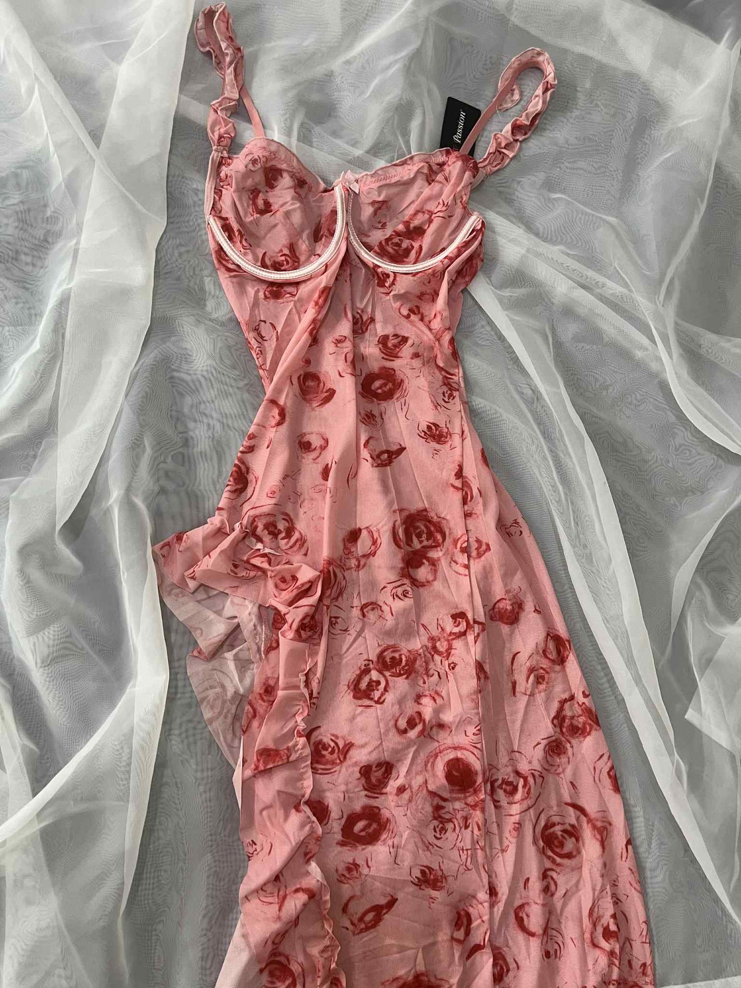 Robe Longue Fluide à Fleurs