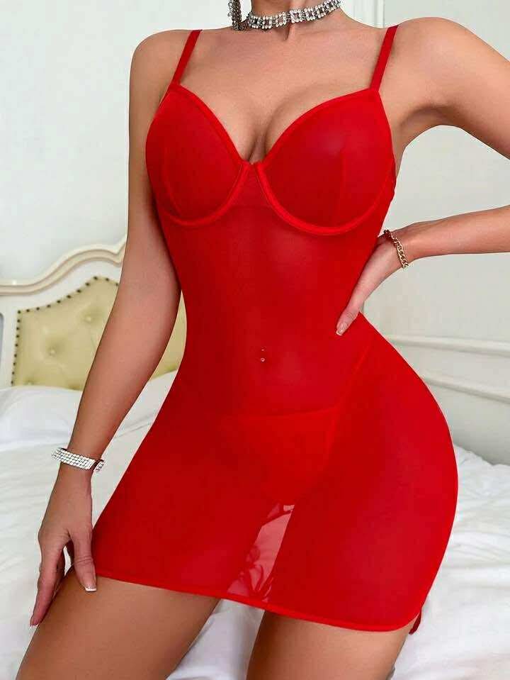 ROBE ROUGE SEXY