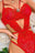 Body dentelle rouge
