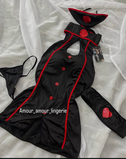 إخفاء مثير باللون الأسود