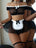 déguisement femme de ménage sexy EN NOIR